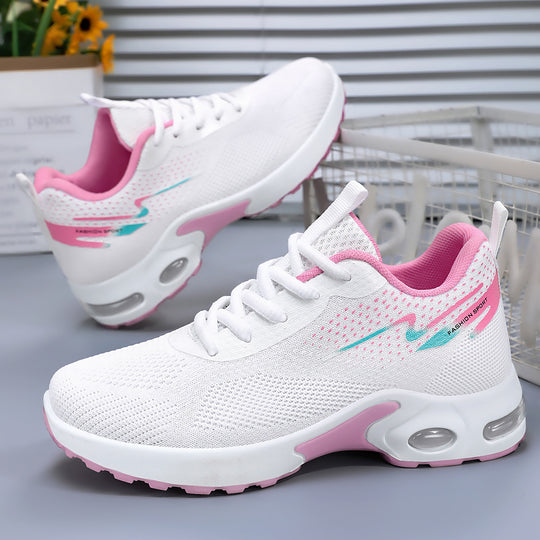 Damen nan sportlicher Mesh-Laufsneaker mit sichtbarer Air-Dämpfung, atmungsaktivem Strickoberteil und ergonomischer Komfortsohle Shop Nory