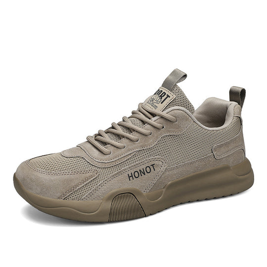 Herren leichte atmungsaktive Casual-Sneaker mit Wildlederoptik, verstärkter Zehenkappe und gedämpfter EVA-Sohle Shop Nory