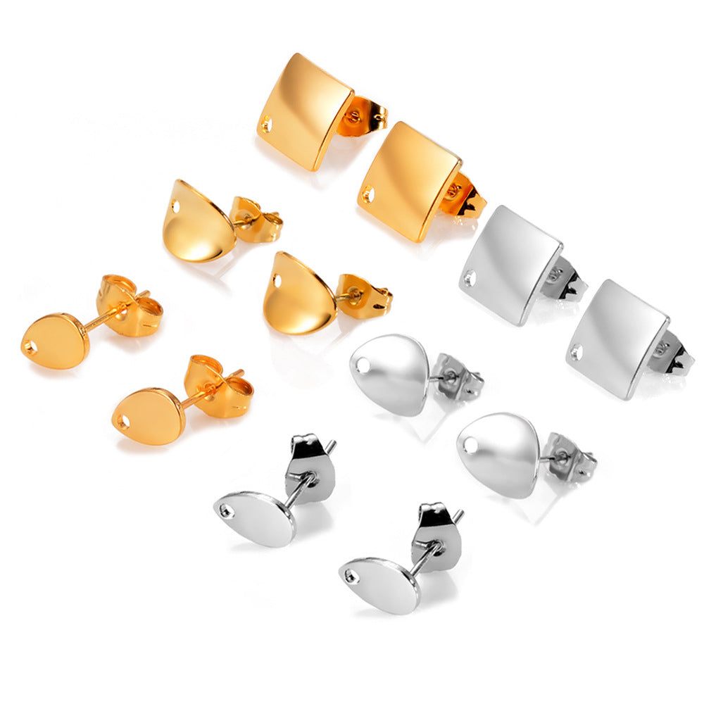 Damen Ohrstecker mit elegantem, glänzendem Design Shop Nory