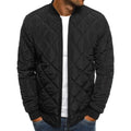 Herren Steppjacke mit praktischen Taschen und elastischen Bündchen