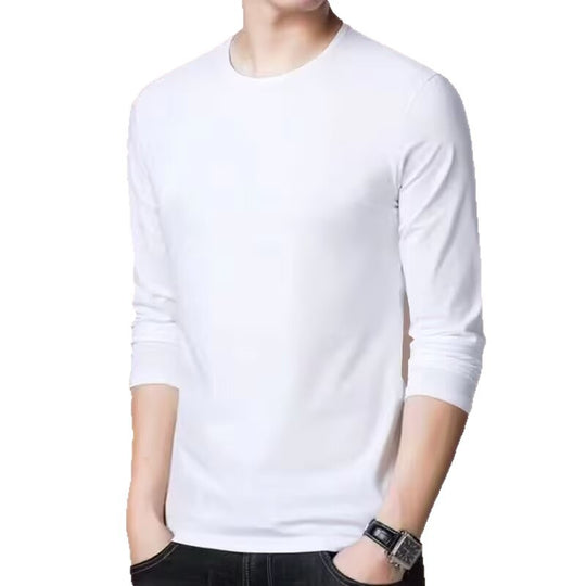Herren Langarmshirt mit eleganter Textur Shop Nory