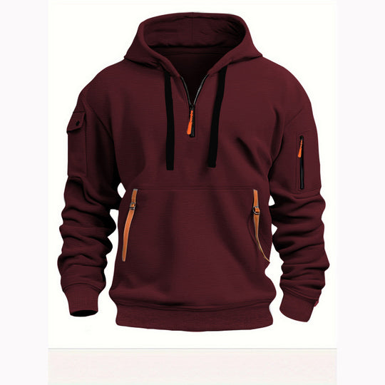 Herren Freizeit Kapuzenpullover mit praktischen Taschen Shop Nory