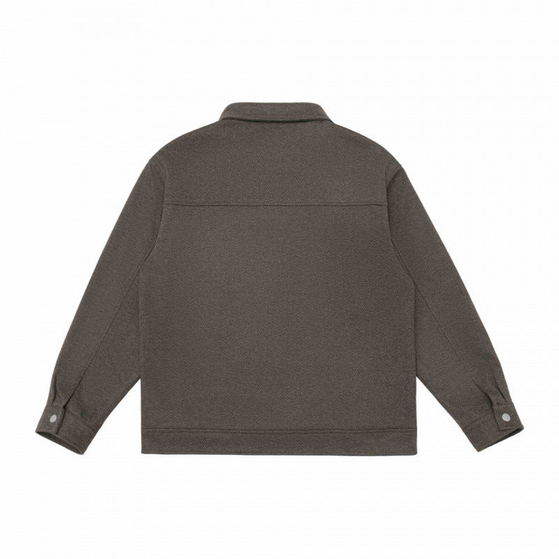 Herren Boxy-Hemdjacke mit Reißverschluss, Brustklappen und aufgesetzten Taschen Shop Nory