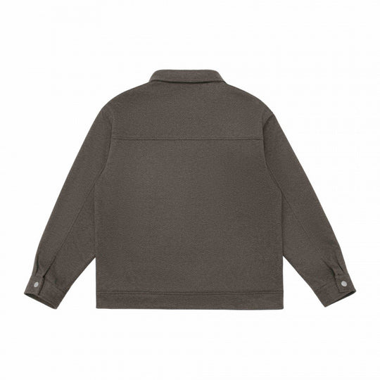 Herren Boxy-Hemdjacke mit Reißverschluss, Brustklappen und aufgesetzten Taschen Shop Nory