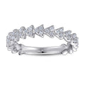Damen Verlobungsring Set mit eingravierter Botschaft und funkelnden Zirkonia Shop Nory