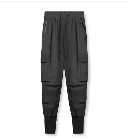 Damen Cargo-Hose mit praktischen Reißverschlusstaschen und elastischem Bund