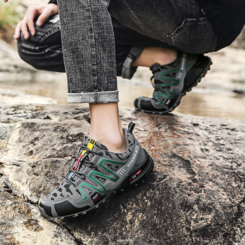 Damen Trailrunning-Schuhe mit rutschfester Sohle und innovative Dämpfung