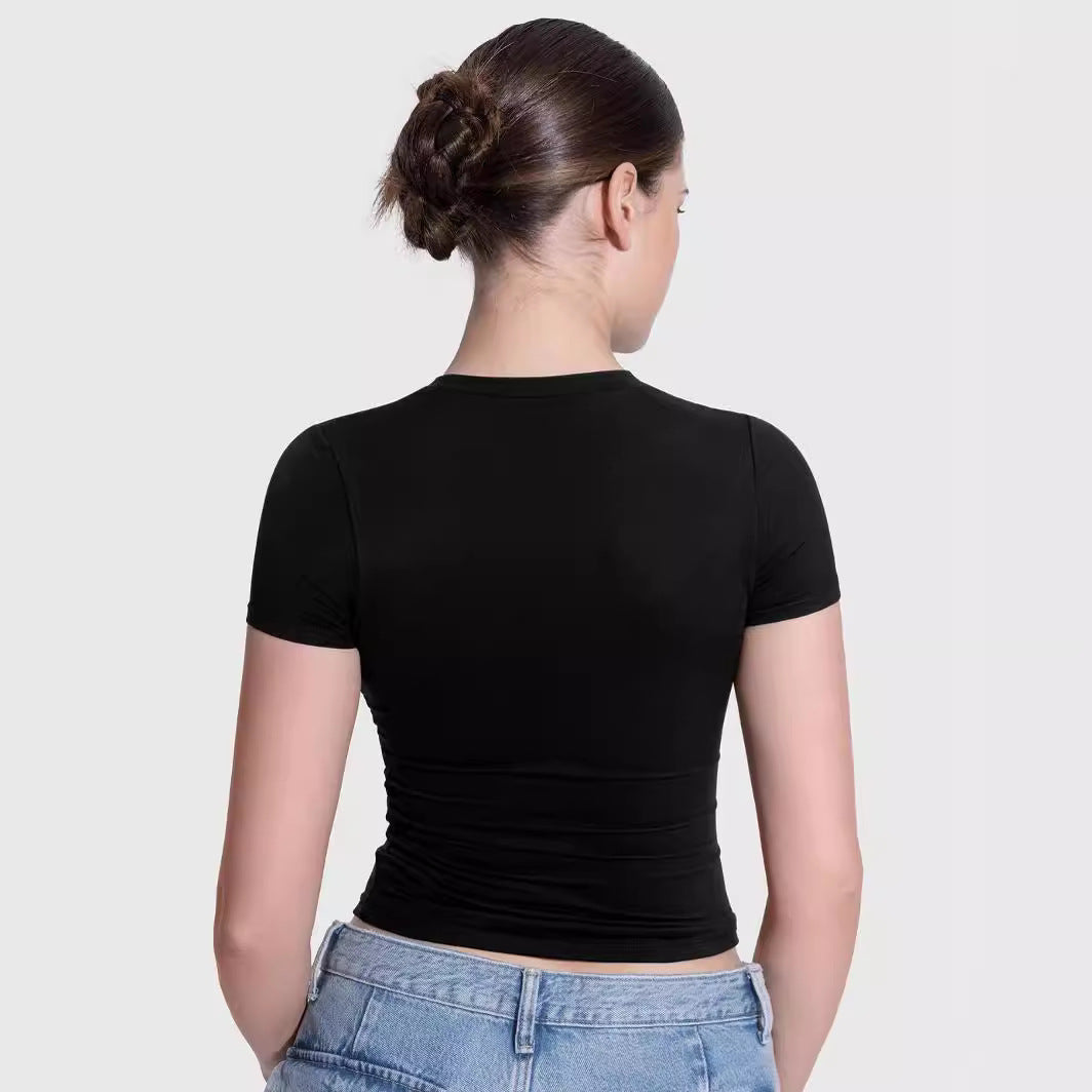 Damen Figurbetontes T-Shirt