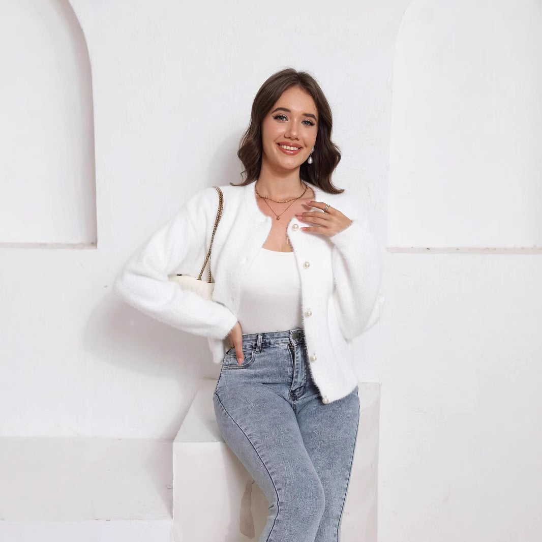 Damen Mode Strickjacke Shop Nory
