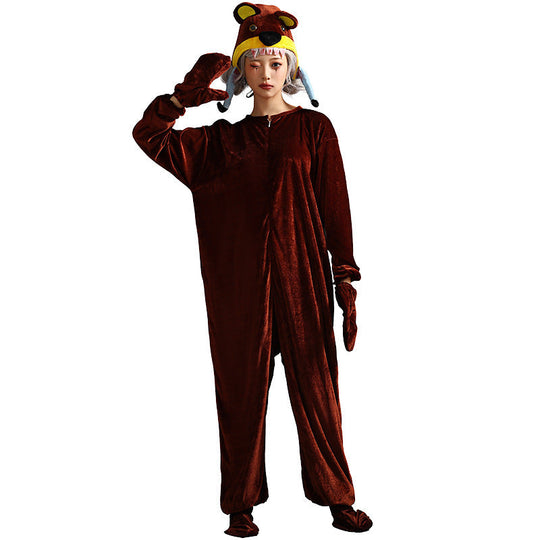Frauen Tierkostüm aus weichem Fleece-Stoff Shop Nory