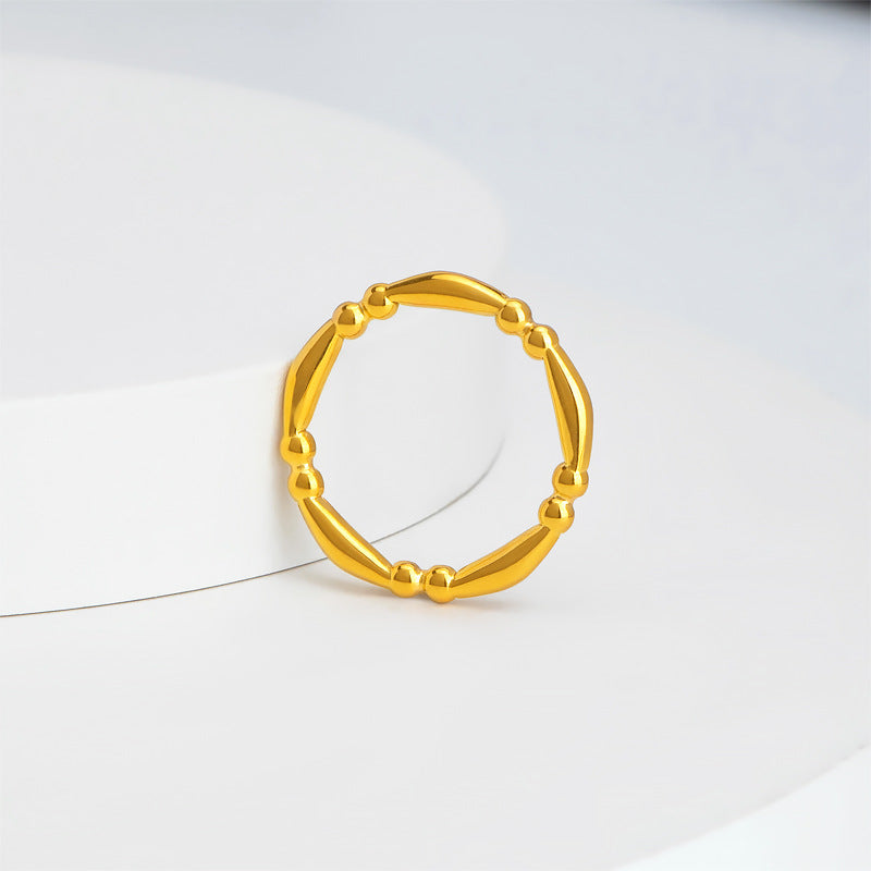 Damen Ring mit modernem, skulpturalen Design Shop Nory