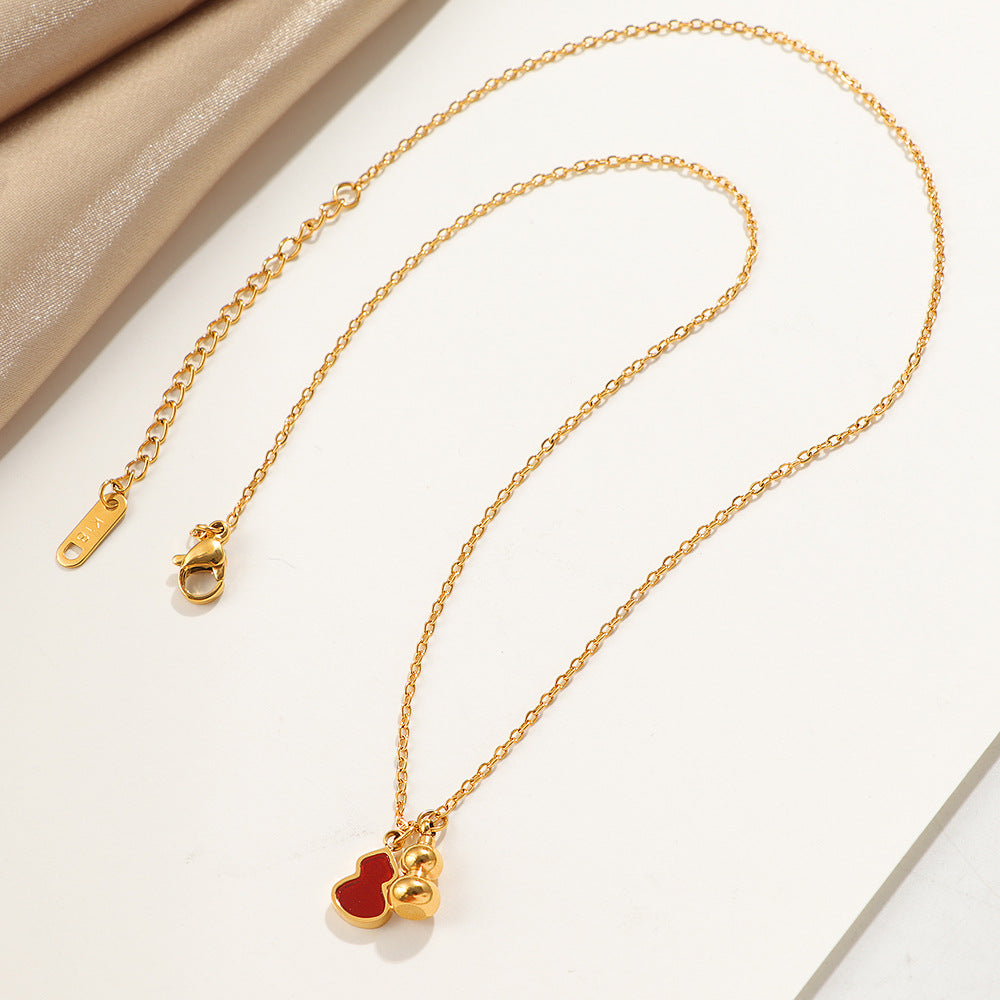 Frauen Unique Dual Charm Halskette Shop Nory