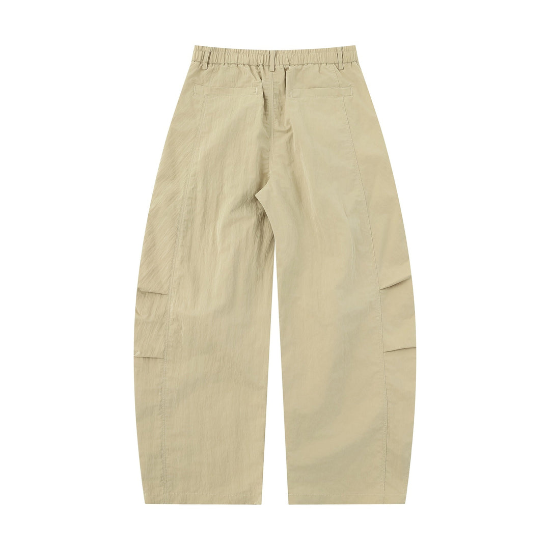 Damen Weite Culottehose mit hoher Taille und strukturierter Baumwollmischung Shop Nory
