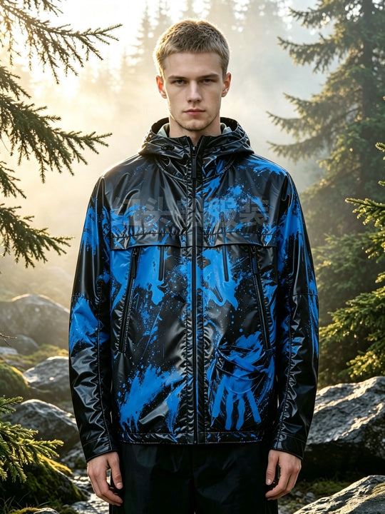 Herren Wasserdichte Outdoorjacke