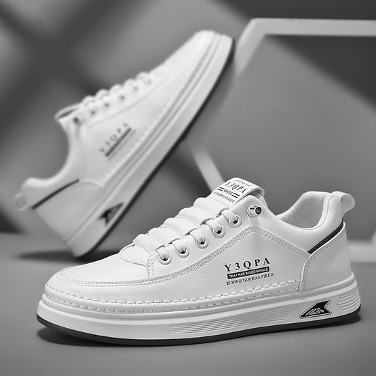 Herren Low-Top City-Sneaker aus Kunstleder mit dicker Komfortsohle und dezenter Logoprägung Shop Nory
