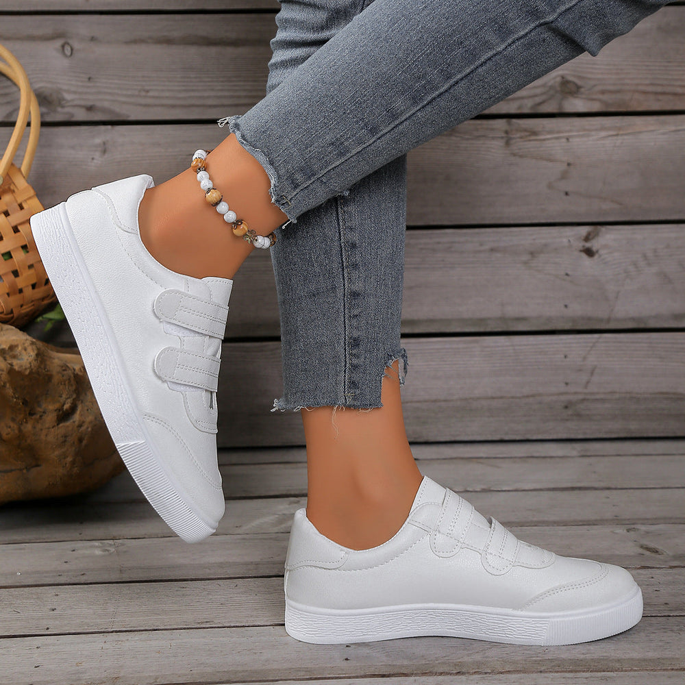 Damen Sneakers mit Klettverschluss und bequemer Innensohle