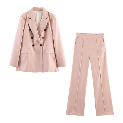 Damen Hochtaillierte Palazzo-Hose mit Bügelfalte und Eingrifftaschen Shop Nory