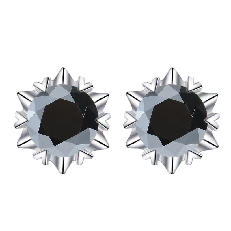 Damen Ohrringe mit funkelndem, sonnensymbol-inspiriertem Design Shop Nory