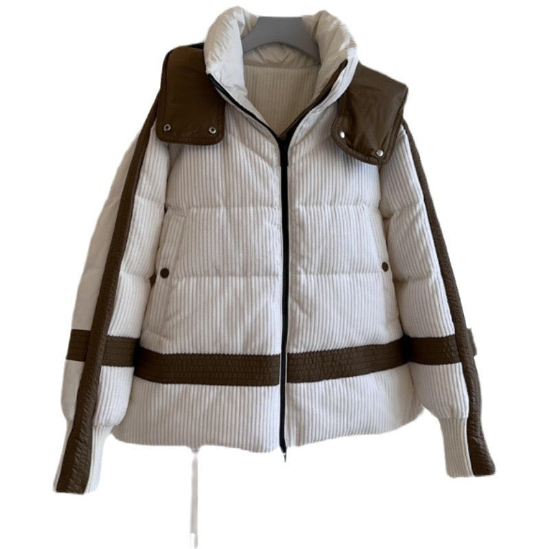 Damen Urbaner Steppmantel mit hohem Kragen Shop Nory