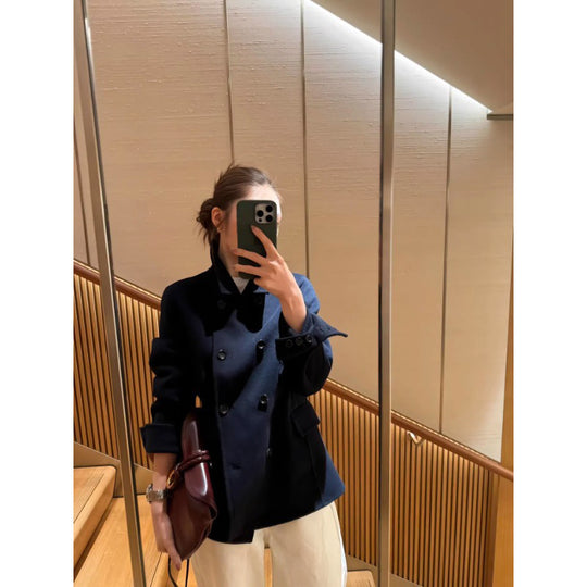 Damen Modischer Doppeltbreasted Blazer Shop Nory