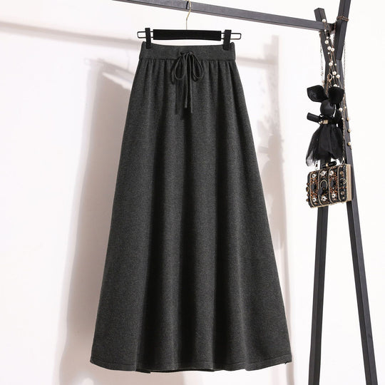 Damen Langer, schwingender Freizeitrock Shop Nory