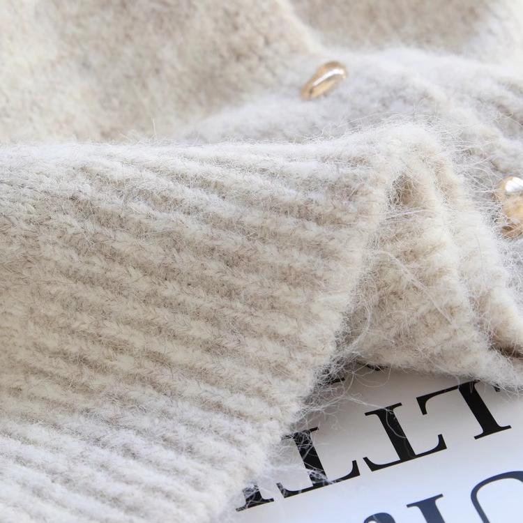 Damen Verspielter Strickcardigan mit Schleifenakzenten Shop Nory