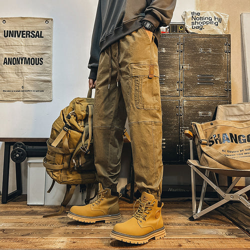 Herren Cargohose im urbanen Utility‑Stil mit elastischem Bund und Bündchen Shop Nory