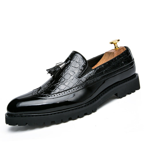 Herren Mokassins mit eleganter Quaste und hochwertigem Leder Shopnory