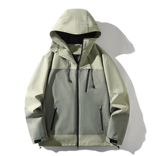 Damen technische Allwetterjacke mit vielseitigem Kapuzendesign und verstellbaren Belüftungsöffnungen