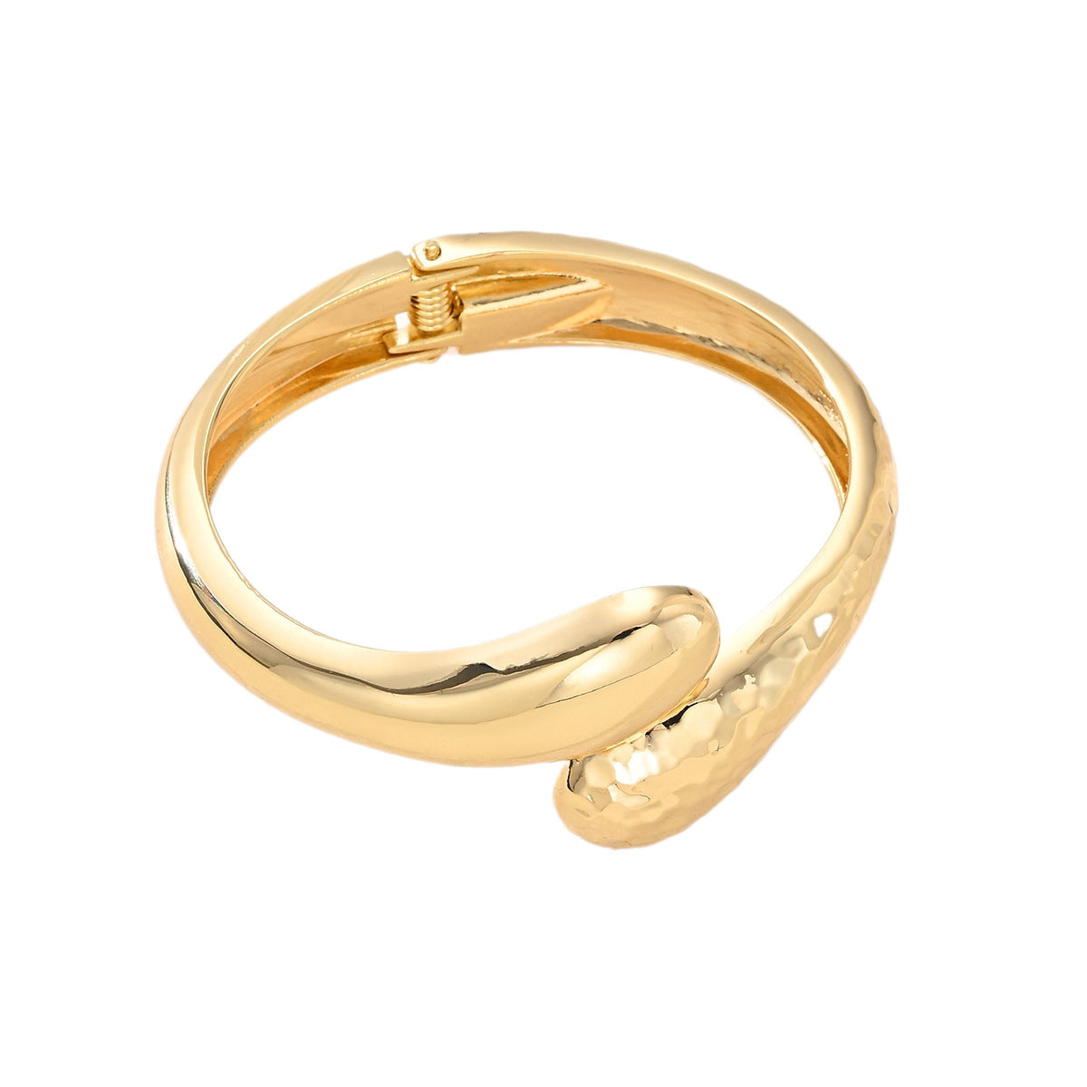 Damen geschwungene Armreifen aus hochwertigem Metall Shop Nory