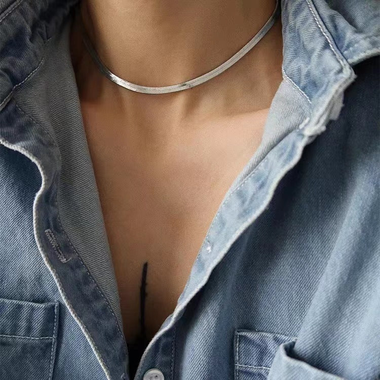 Damen Elegante Gedrehte Glieder Choker Halskette Shop Nory