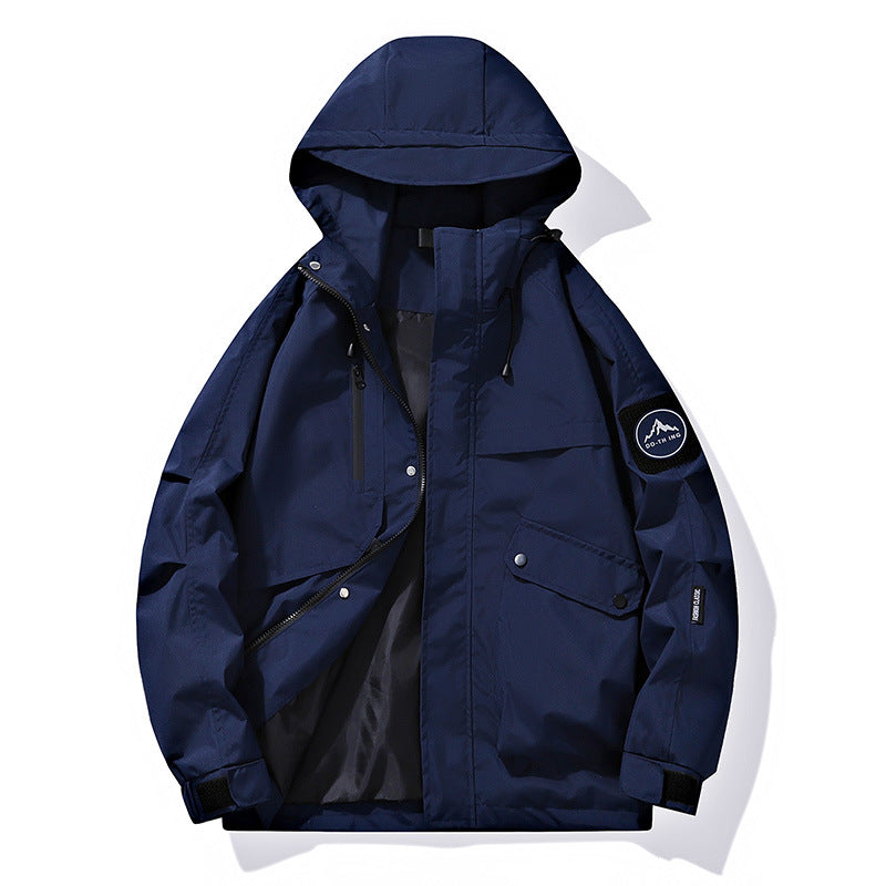 Herren Funktionsjacke mit abnehmbarer Kapuze Shop Nory