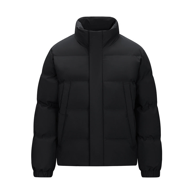 Herren Gepolsterte Steppjacke mit hohem Stehkragen und verdeckter Reißverschluss Shop Nory