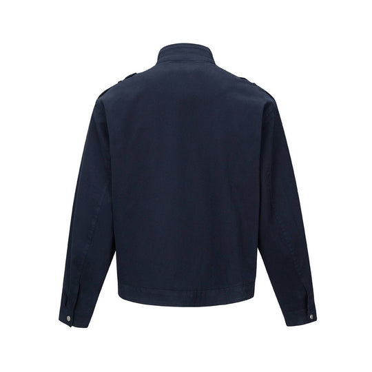 Herren Kurzjacke im Fieldstil mit Funnelkragen, Schulterklappen und Utility-Taschen Shop Nory