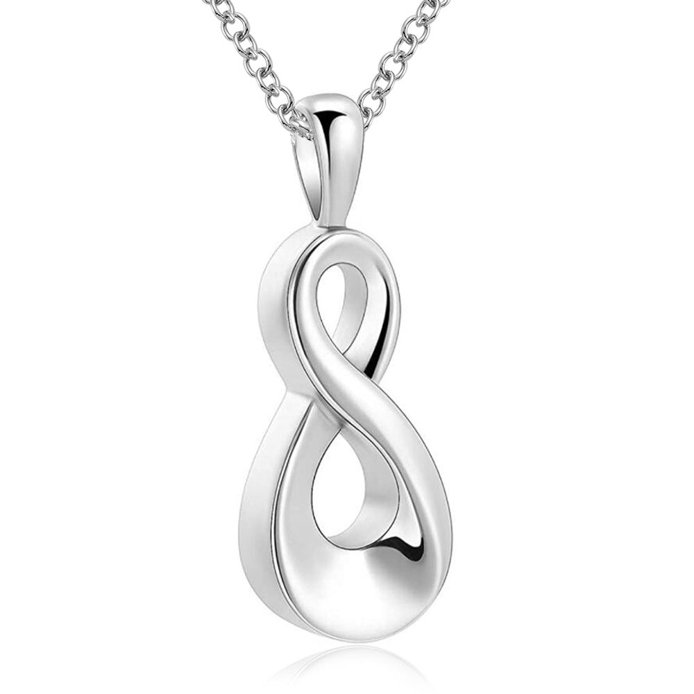 Damen Halskette mit unendlichem Symbol Shop Nory