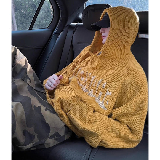 Damen Komfortabler oversized Hoodie mit grafischem Schriftzug Shop Nory
