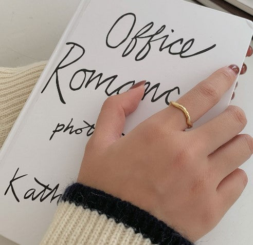 Damen offener Ring mit elegantem, dekorativen Design Shop Nory