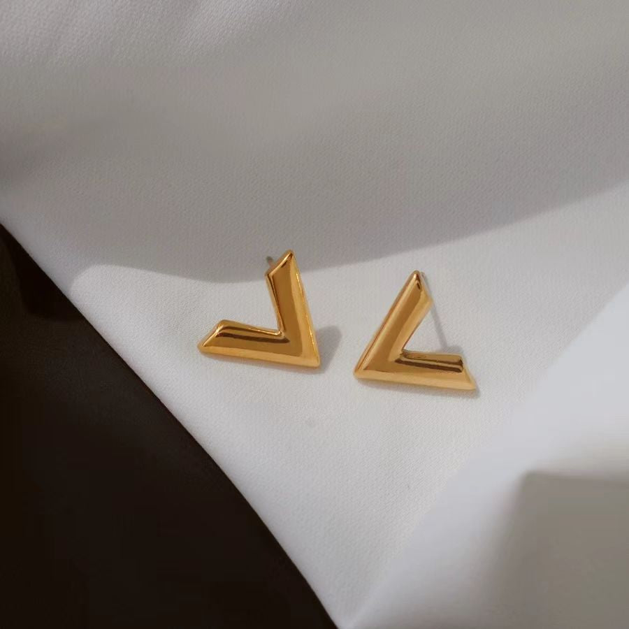 Damen Geometrische Dreiecks Ohrringe Shop Nory