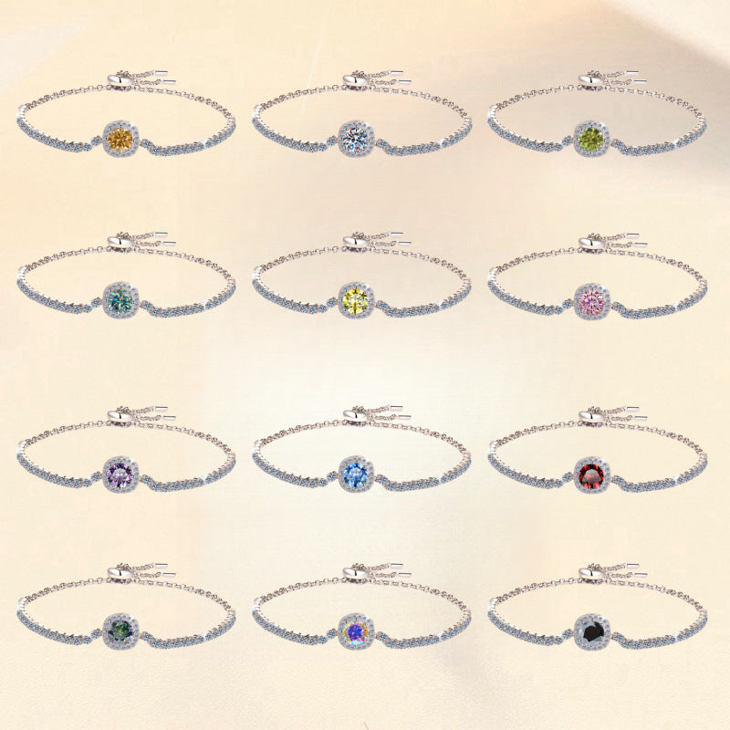 Damen elegantes und funkelndes Armband mit Zirkonia Shop Nory
