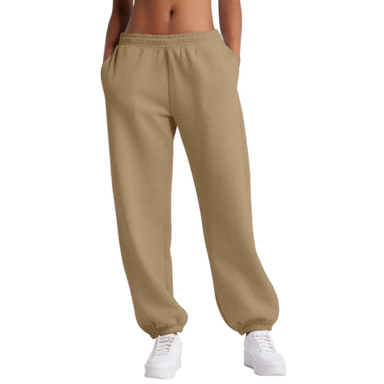 Damen nan schmale High‑Waist Sweat-Jogginghose mit hohem Komfortbund, verstellbarem Kordelzug und elastischen Knöchelbündchen Shop Nory