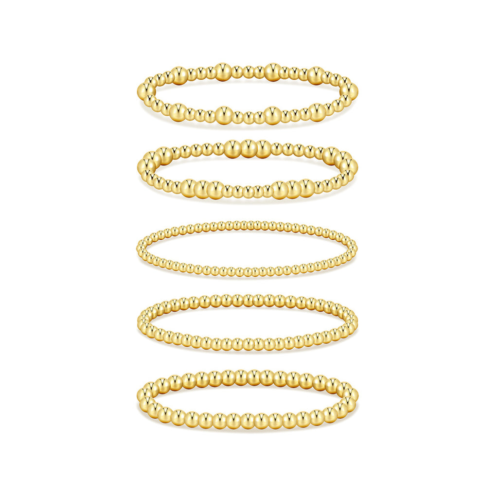 Damen Armreif-Set mit elegantem Kugeldesign Shop Nory