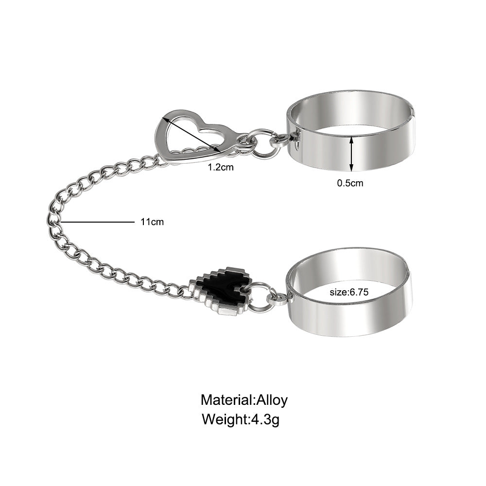 Damen modischer Ring mit verspieltem Schmetterlingsdesign und funkelndem Element Shop Nory