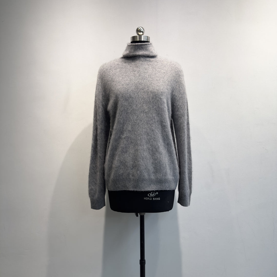 Damen Gemütlicher Rollkragen Strickpullover Shop Nory