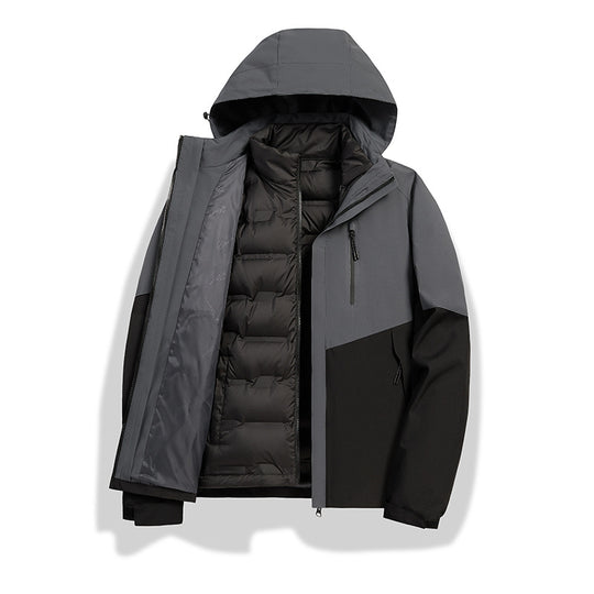 Herren Kombinierbare Winterjacke mit abnehmbarem Stepp-Innenfutter Shop Nory