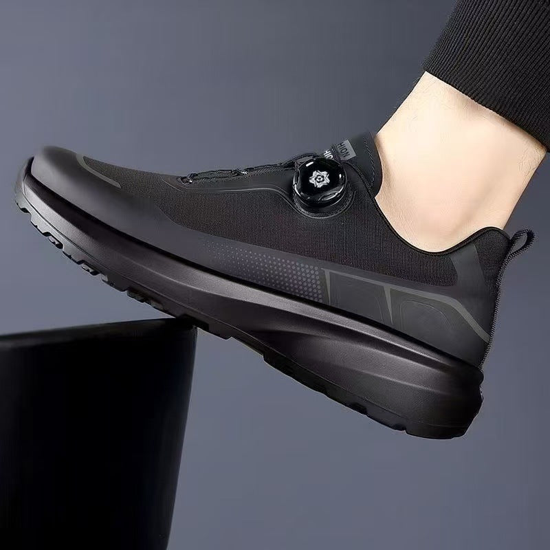Herren Moderner atmungsaktiver Strick-Sneaker mit BOA-Drehverschluss und dämpfender Laufsohle Shop Nory