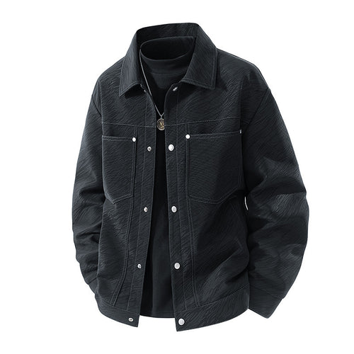 Herren Stilvolle Overshirt Jacke Shop Nory