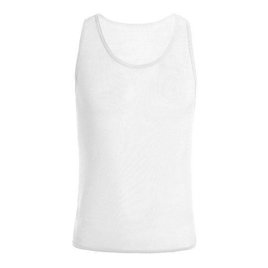 Herren Sportliches Netz-Tanktop