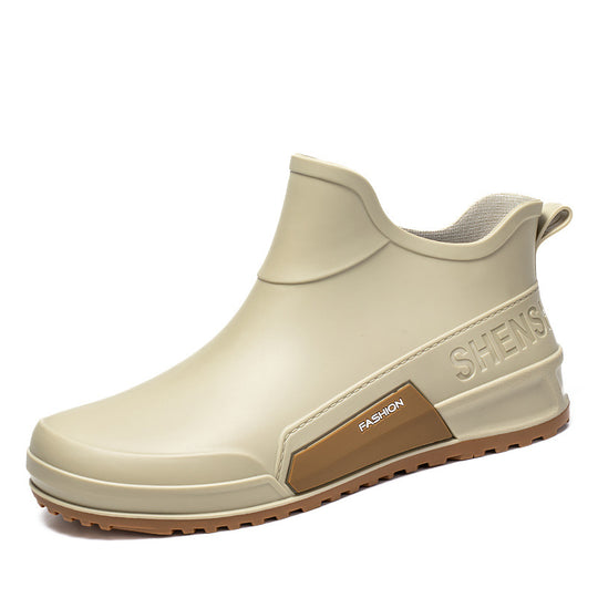 Herren Wasserdichte Gummi-AnklShop Noryoots im Chelsea-Stil mit rutschfester Profillaufsohle Shop Nory