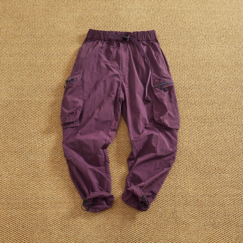Herren Cargo-Hose mit praktischen Taschen und elastischem Bund Shopnory