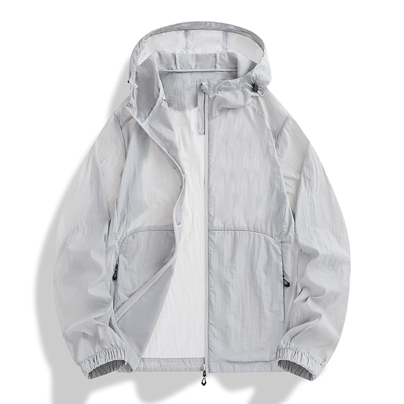 Herren Leichte Outdoorjacke mit verstellbarer Kapuze Shop Nory